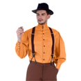 thumbnail image 1 of The Pirate Dressing C1292 Seigneur Shirt- Orange - Large, 1 of 1