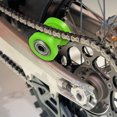 thumbnail image 3 of Unique Bargains 2 Pcs 10mm Drive Chain Pulley Chain Adjustment Tensioner Rubber Wheel Guide for Motorcycle ATVs Green, 3 of 7