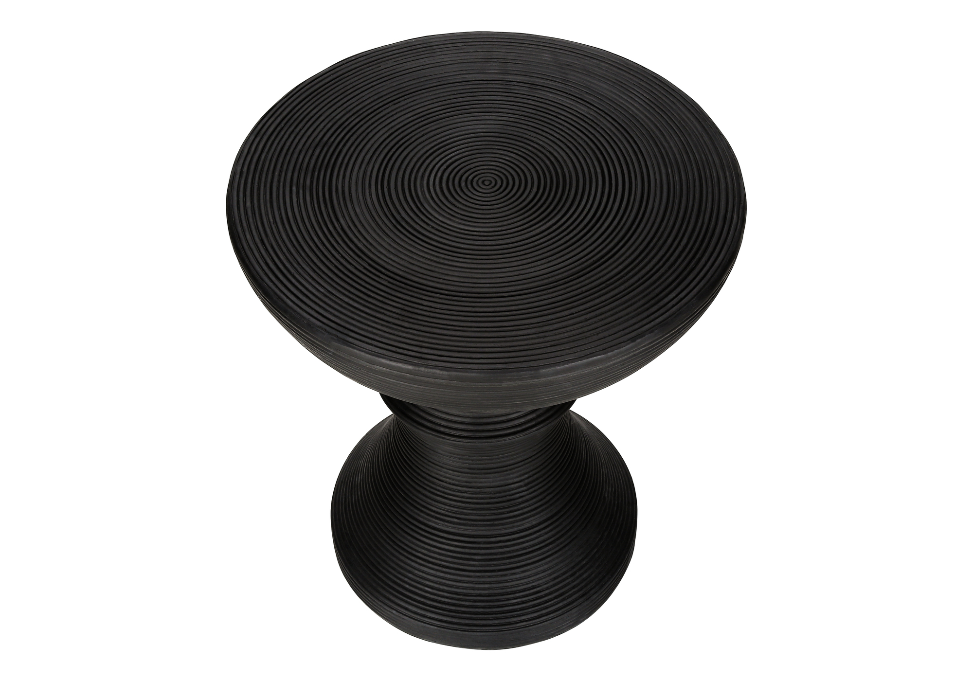 Monarch Specialties - Accent Table, 25"H, Indoor Or Outdoor, Side Table, End, Bedroom, Living Room, Nightstand, Round, Black, Contemporary, Modern