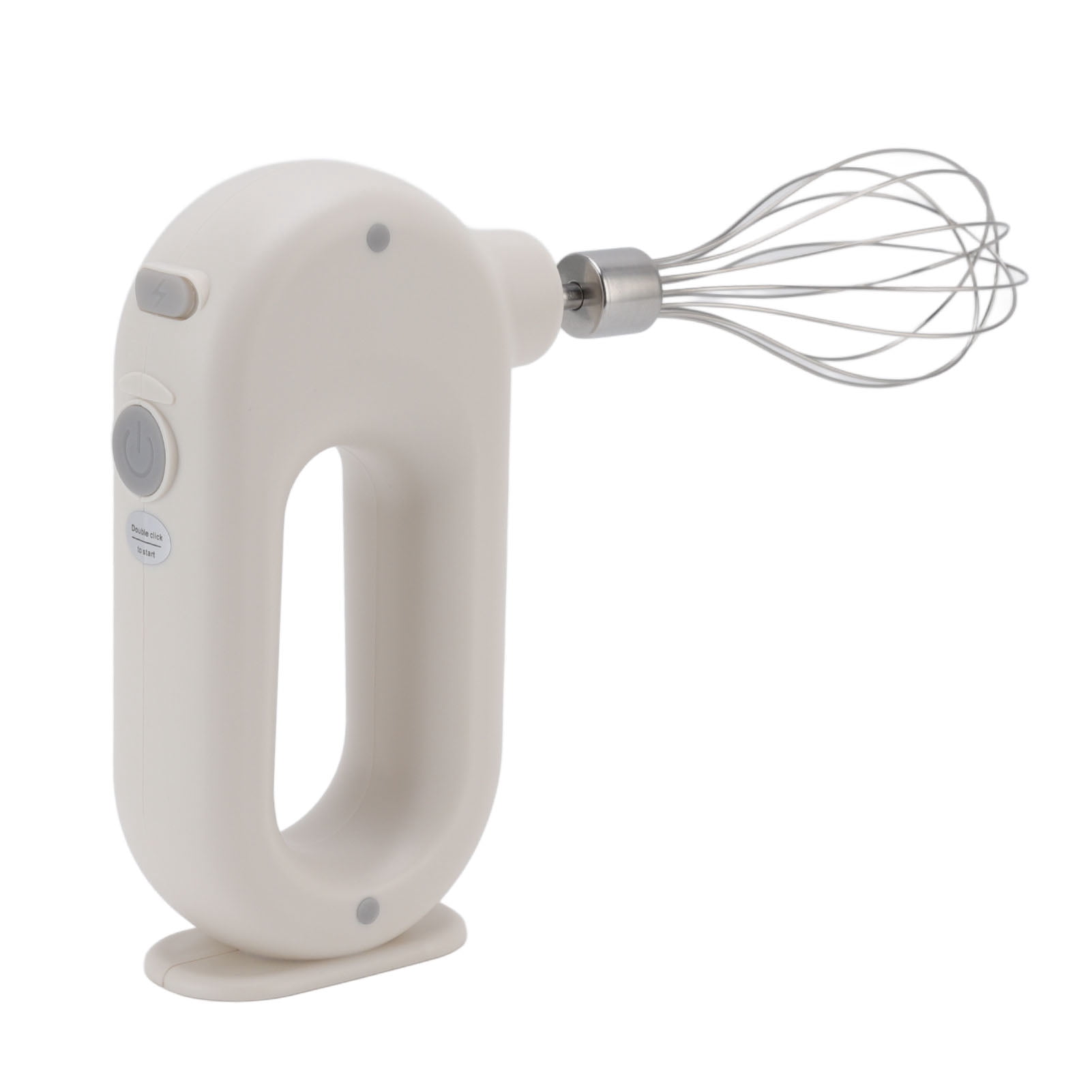 Handheld Milk Frother, Safe 20W Electric Hand Mixer For Home For Cooking For Kitchen White