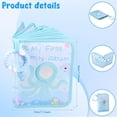 thumbnail image 2 of HLONK Soft Cloth Photo Book Polyester Baby Photo Album Free Illustration My First Picture Book Easy to Access Picture Album for Baby, 2 of 10