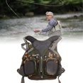 thumbnail image 4 of Fishing Vest, Perfect Fit Universal Fishing Vest  For Gear Equipment For Angler, 4 of 8