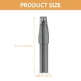 thumbnail image 2 of HEANUJJ 3Pcs Makeup Pencil Sharpener Aid Tool Stable Grey Duckbill Shape for Various Pencil Sizes, 2 of 8