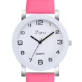 thumbnail image 4 of Montre Femme Fille Mode Cadran Numérique Bracelet Quartz Ronde Décontractée en Cuir PU Montres Montre-Bracelet, 4 of 9