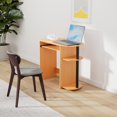 thumbnail image 2 of Pemberly Row Engineered Wood Computer Desk in Light Cherry/Black, 2 of 4