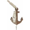 thumbnail image 2 of Hampton Nautical Anchor-304 Wooden Rustic Decorative Anchor 6" - Anchor Decoration - Nautical Anchor Decor, 2 of 4