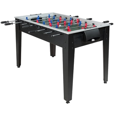 Gymax 48'' Competition Sized Wooden Soccer Football Table Adults & Kids Home Recreation