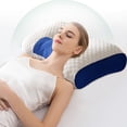 thumbnail image 1 of Clearance Tyidzon Neck & Cervical Pillows Pillows, Pillow Stuffing, Pillow Stuffing for Couch Pillows Helps Sleep Soft Non Collapsing Core, pillow, 1 of 9