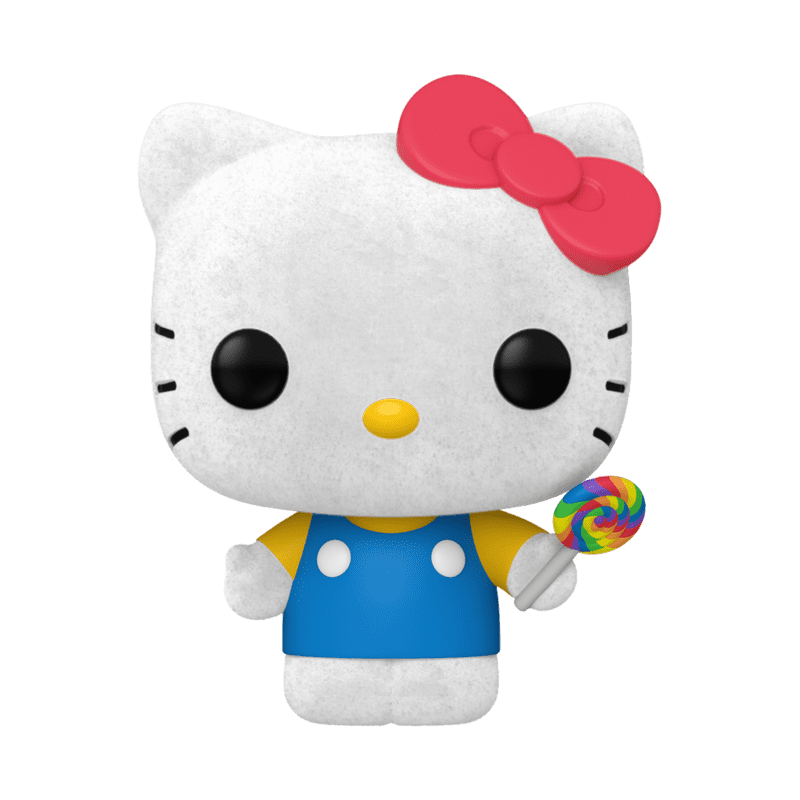 Funko Pop! Sanrio: Hello Kitty with Lollipop (Flocked) Vinyl Figure