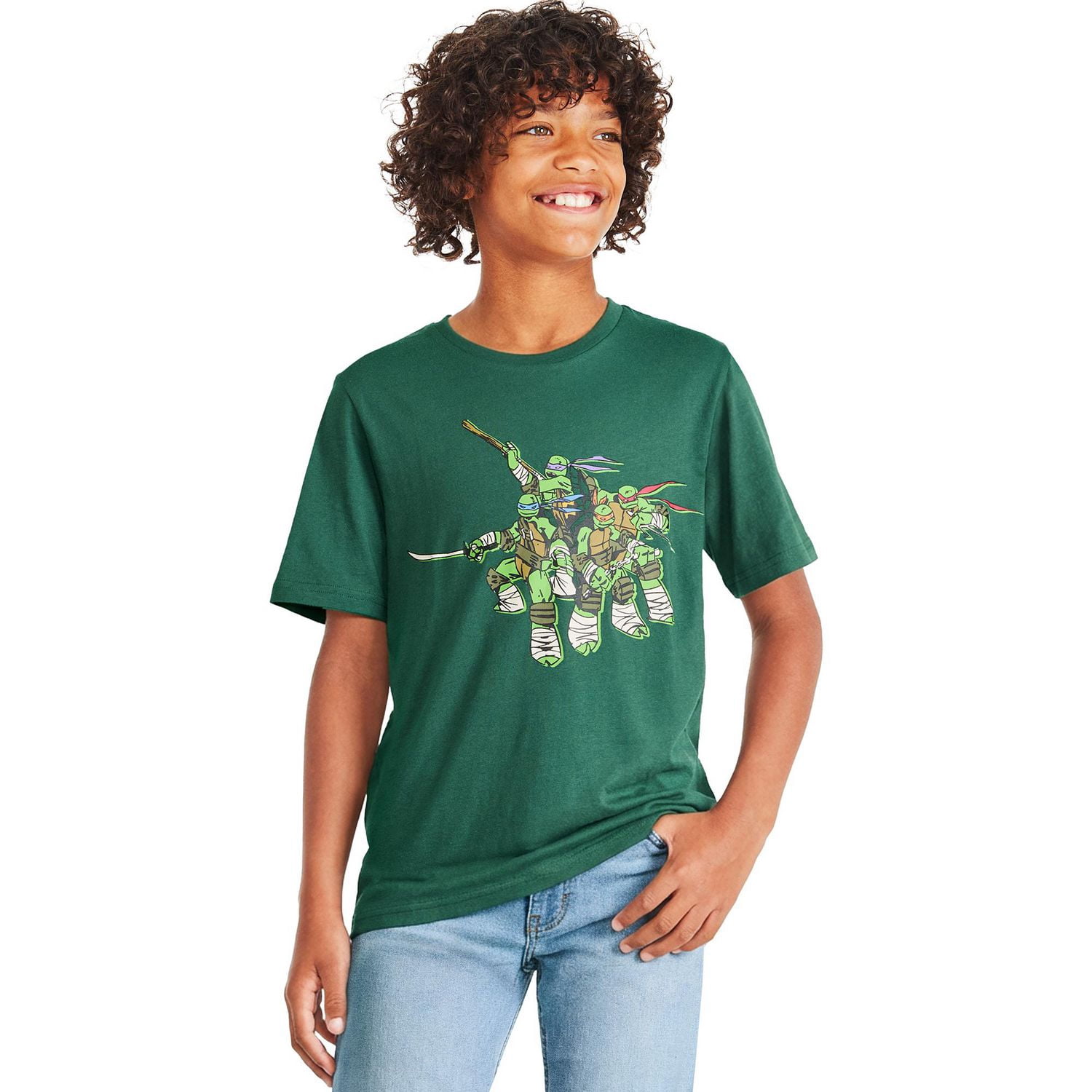 T-shirt à imprimé graphique Les Tortues ninja pour garçons