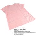 thumbnail image 3 of <p>Surgical Uniform Surgical Nurse Uniform Top Short Sleeve 2 Pockets Breathable Comfortable For Hospital Operating Room</p>, 3 of 7