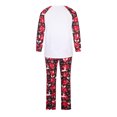 thumbnail image 3 of LSLJS Pyjamas de Noël Assortis pour la Famille, Tenue Parent-Enfant Ensembles de Noël Patchwork à Carreaux Imprimés Vêtements d'Intérieur Col Rond Manches Longues Pyjamas Ensembles Deux Pièces pour les Fêtes Ensemble de Vêtements de Nuit de Noël, 3 of 7
