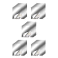 thumbnail image 3 of Maoww 8pieces Easy-To-Past Reflective Tiles Mirror Stickers Transform Any Surface Non Glass Mirror Plastic Flexible Mirror 5Set, 3 of 4