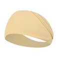 thumbnail image 1 of XASZHN Sport Elastic Headbands for Women Yoga Running Non Slip Beige_004 One Size, 1 of 3