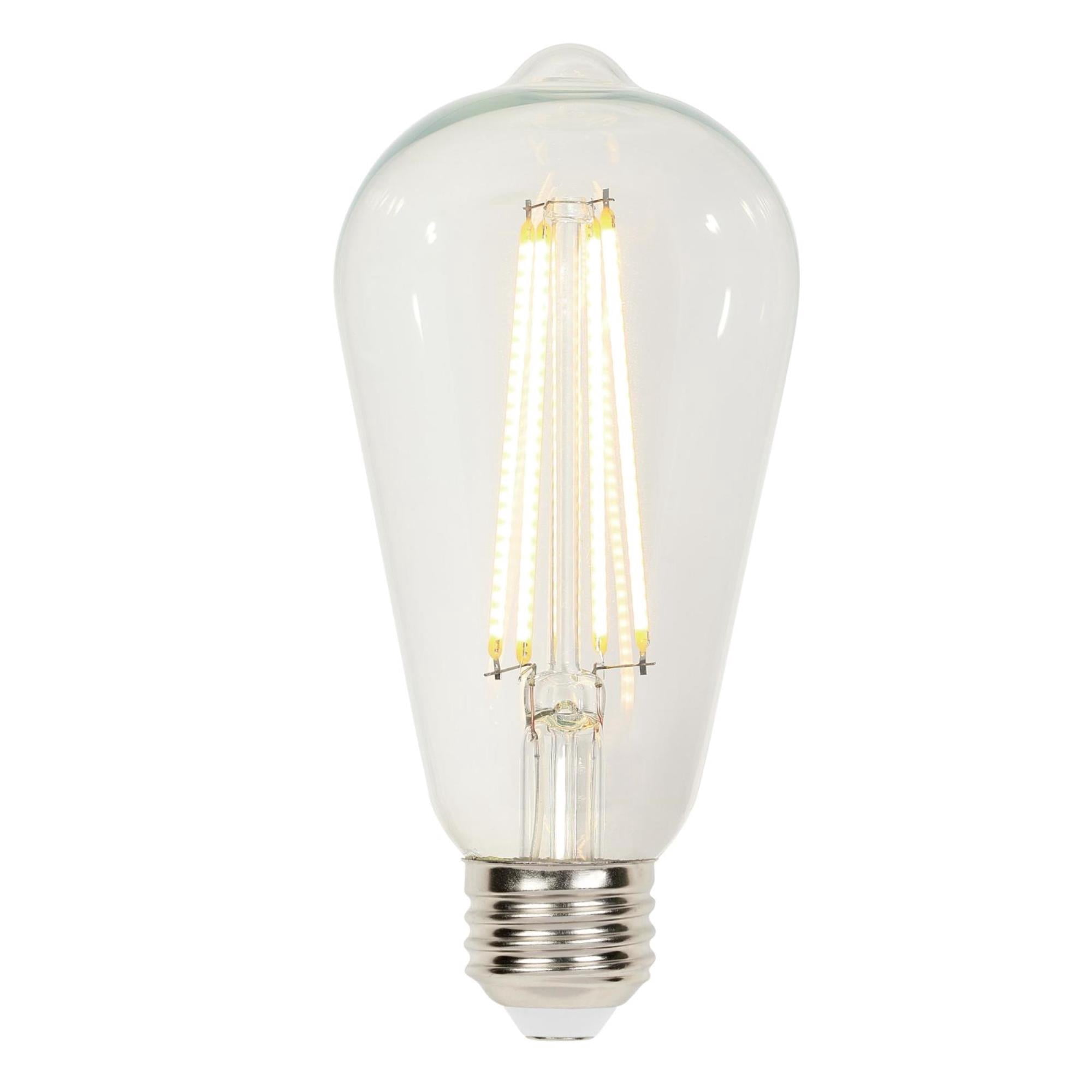 Westinghouse Lighting Ampoules à Filament DEL ST20 6.5W à Intensité Variable (Paq. De 6)