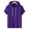 thumbnail image 2 of Timegard Chandails pour Hommes Côtelé Col Rond Sans Manches Confortable T-Shirt Uni Décontracté Entraînement Gym Camisole, 2 of 6