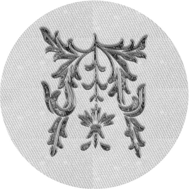 Ahgly Company Machine Washable Indoor Round Transitional Platinum Gray Area Rugs, 8' Round