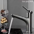 thumbnail image 2 of Robinet d'Eau Chaude et Froide Corps de valve en Laiton Robinet de Lavabo Multifonction à Bec Rétractable Robinet de Lavabo à une Poignée Accessoires de Salle de Bain, 2 of 6