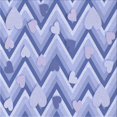 thumbnail image 1 of Ahgly Company Tapis d'Intérieur Lavable en Machine Carré Transitionnel Bleu Ange Bleu, 4 Pieds Carré, 1 of 7