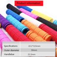 thumbnail image 4 of pitrice Antidérapante Poignée de Guidon de Vélo Poignée en Caoutchouc Overgrip Couverture Rouge, 4 of 9