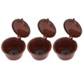 thumbnail image 2 of Capsules de Café Réutilisables Rechargeables Tasse à Café Filtre Kit Adapté pour DOLCE GUSTO Machine (Café 3 Capsules1 Cuillère 1 Brosse), 2 of 6