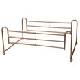 thumbnail image 1 of Drive Medical Brown Vein Home Bed Style Adjustable Length Bed Rails, 1 Pair, 1 of 3