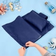 thumbnail image 4 of Uxcell Chaise à Sangle de Plage de Remplacement en Toile pour Chaise Longue avec Coussin Bleu Foncé, 4 of 7