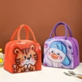 thumbnail image 4 of Insulated Lunch Bag For Kids Animal Themed Delicate Design Meal Durable Food Container School Picnic Accessory, 4 of 4
