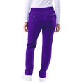 thumbnail image 2 of Adar Pro Scrubs pour Femmes - Pantalon de Yoga Skinny Leg - P4100T - Raisin - TP, 2 of 7
