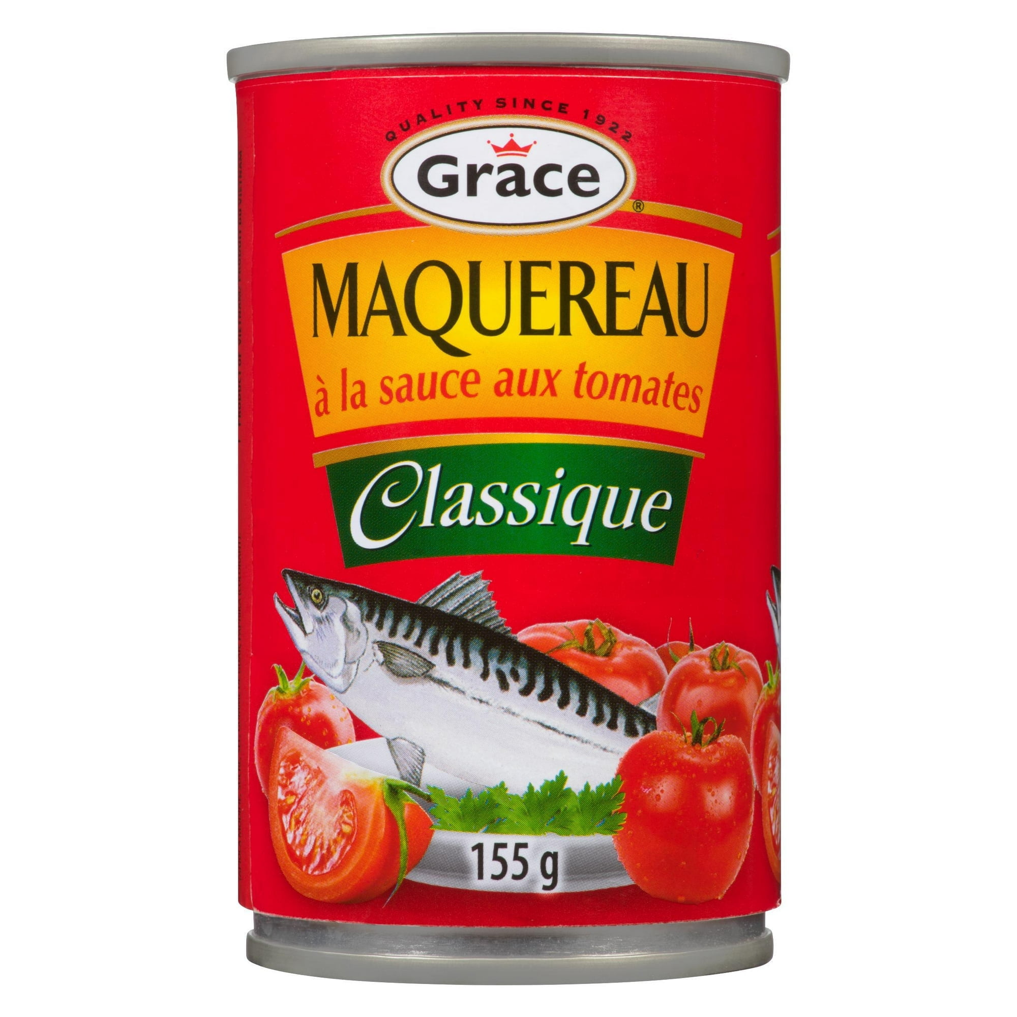 Grace Mackerel Tomato Sauce, 155 ml Can