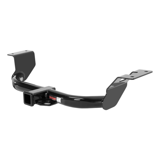 CURT 13119 Trailer Hitch Rear Class III; Round Tube; 2 Inch Receiver; 3500 Pound Weight Carrying Capacity/ 350 Pound Tongue Weight