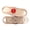 Red | Impact Engraving, variant on MedicEngraved Rose Gold Stainless Steel Custom Medical Alert Bracelet - 6mm Infinity Link