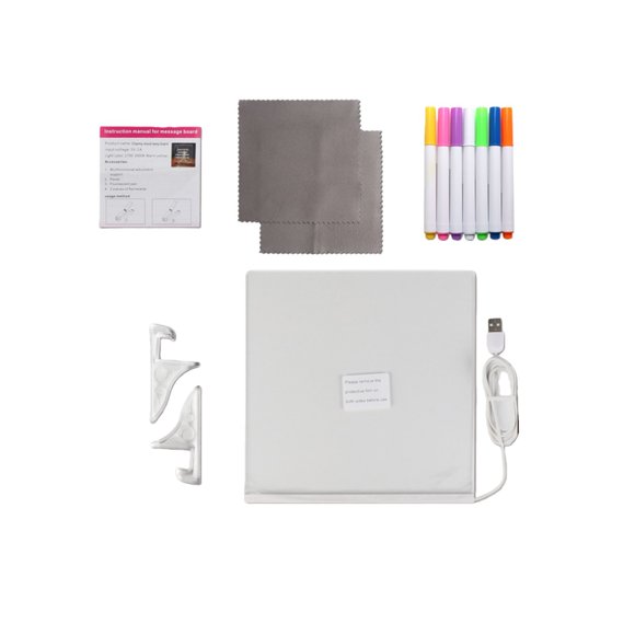 TIELUTT DIY Painting Board — the Choice for Family and Parent Child Activities Create Works and Make Your Fruit Washer Glow in the Dark Pen Cleaning Gadgets for Home Disposal Sticks Small Easter