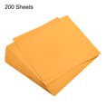 thumbnail image 3 of Unique Bargains 200 Sheets 6x6 Inch Origami Paper Double Sided Fluorescent Orange Square Sheet for Art Craft Project, Beginners, 3 of 5