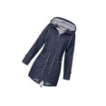 thumbnail image 1 of Chandail à Capuchon Doux Veste Femme Imperméable Manteau de Pluie Imperméable Chandails à Capuchon Extérieur Vert TG, 1 of 4
