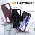 thumbnail image 4 of for Samsung Galaxy A14 5G Case, Samsung Galaxy A14 5G Phone Case with Built in Kickstand, Shockproof/Dustproof/Drop Proof Heavy Duty Military-Grade Rugged Protective Cover for Samsung Galaxy A14 5G, 4 of 7
