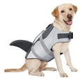 thumbnail image 1 of Gilet de Sauvetage pour Chien pour la Natation, la Navigation, la Plage, Gilet de Flottabilité Réglable avec Poignée Réfléchissant PFD pour Petits Moyens Grands Chiens, 1 of 5