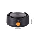 thumbnail image 2 of Tea Kettle for Stove Top Flower Tea Kettle Stove Multi-Function Heat Mini Small Stove Three-Stage Knob Explosion-Proof Panel Small Tea Kettle, 2 of 6