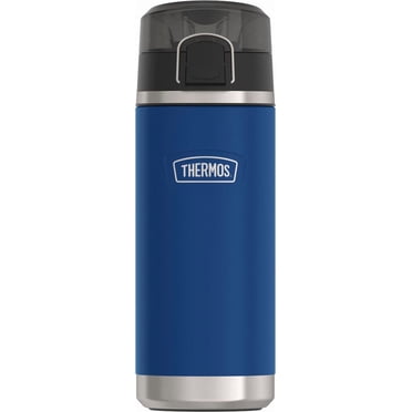 Thermos ICON 18 Oz Vacuum Insulated Stainless Steel Water Bottle with Spout Lid, Blue, Back to School Supplies