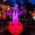 thumbnail image 2 of Inflatable Ghost Pumpkin Light Remote Control Halloween inflatable Ghost Blow-up Halloween Light Outdoor Terror Scary Pr, 2 of 6