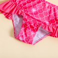 thumbnail image 4 of Baby Girls Swimsuit 2 Piece Summer Tankini Swimsuit Cute Print Bathing Suits for Girls 6-12 Months, 4 of 6