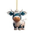 thumbnail image 1 of Meitianfacai Cute Cow Car Pendant Home Tree Decoration, Christmas Tree Ornament, Home Decor 1PC, 1 of 1