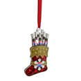 thumbnail image 1 of Northlight 3.5" Red and Silver Plated Pepsi Stocking Christmas Ornament, 1 of 2