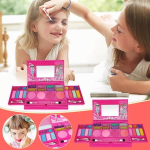EGNMCR Children's Cosmetics Girl Makeup Play House Toys Simulation Beauty Set Toy Storage Box Gift the Makeup Birthday Gifts for Kids