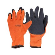Ultragrip - Work Gloves for Men and Women - Mechanics, Construction and Safety Working Gloves - Extensible, breathable and High Durability Thick Latex Palm for Robust Grip (Small/Medium 6 Packs)