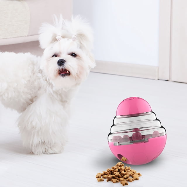 Agiferg Tumbler Pet Toy Leakage Ball Grinding Teeth Dog Toy Rocking Ball Since Hi Artifact