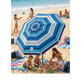 thumbnail image 3 of Rio Beach Umbrella 7.5 FT – UV Protection, Tilt Adjustable, Portable Sun Shade for Beach & Outdoor Use, 3 of 5