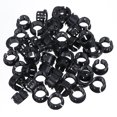 thumbnail image 3 of 100 Pcs Tuyau de Câble Verrouillage à Enclenchement Œillet Bague Nylon Protecteur Œillet, 3 of 7