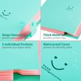 thumbnail image 1 of 4 Packs Expanding File Folder, A4 Letter Size Accordion Folder Paper Organizer for School Home Office, 1 of 5