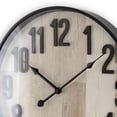 thumbnail image 4 of Horloge murale Home Trends 16 "gris délavé, 4 of 4